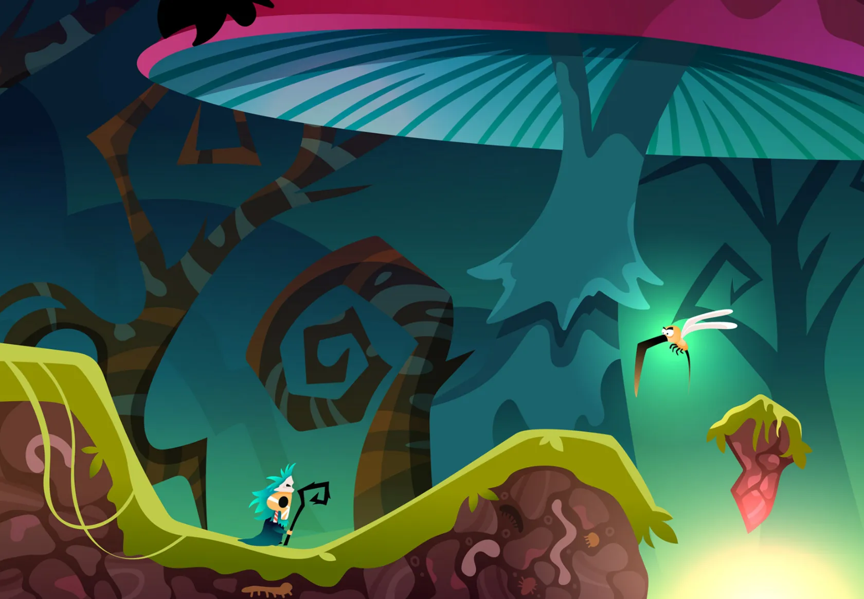 Shaman RPG mobile game — character design and fantasy game art